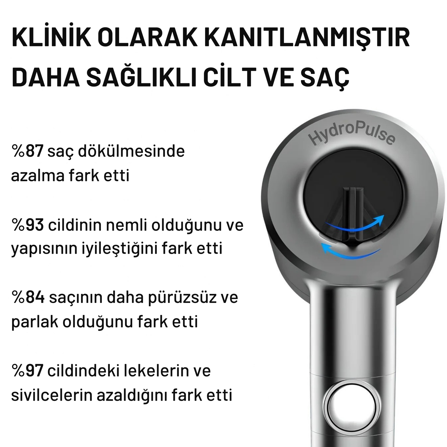 HydroPulse™ Filtreli Duş Başlığı